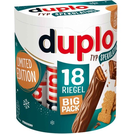 Вафли Ferrero Duplo с ореховым кремом (18шт), 360 г