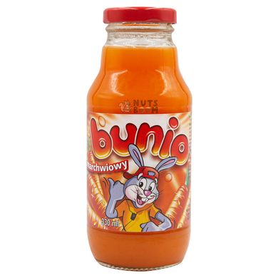Сок Bunio морковный, 330 мл