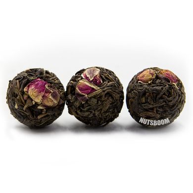 Зв'язаний зелений чай "Шен Пуер з Трояндою", 50 г