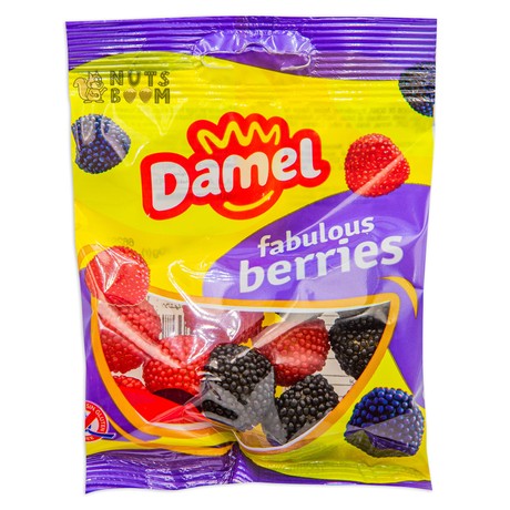 Жувальні цукерки №11 Damel "Berries", 70 г