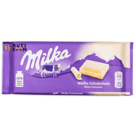 Белый шоколад Milka, 100 г