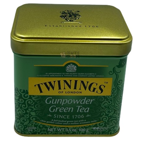 Чай Twinings gunpowder 100г, 100 г
