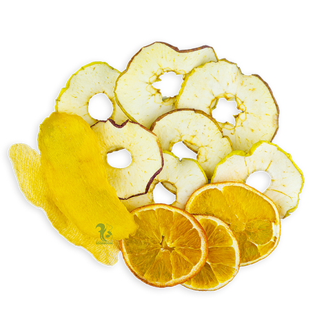 Мікс фруктових чипсів Яблуко-Манго-Апельсин (без цукру), 50 г